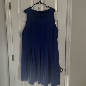 Navy blue dress
